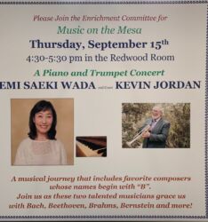 BACH to BERNSTEIN piano & trumpet Del Mesa, Carmel BACH to BERNSTEIN